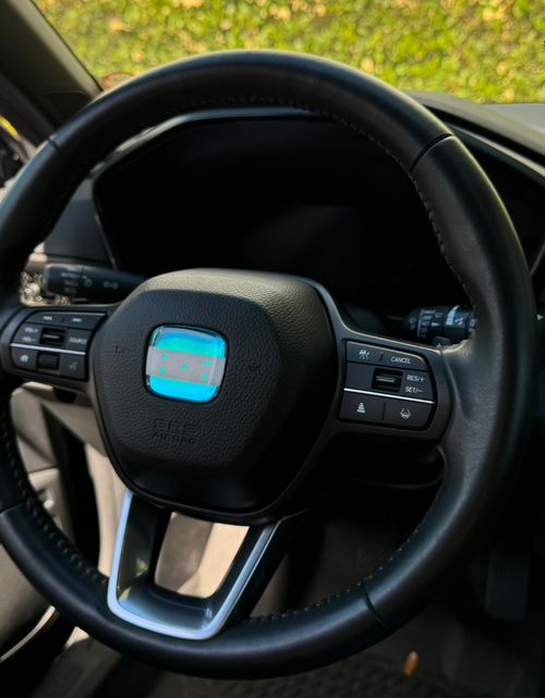 Load image into Gallery viewer, Honduras 3D Emblem Steering Wheel for Automotive - Compatible with Most Hondas
