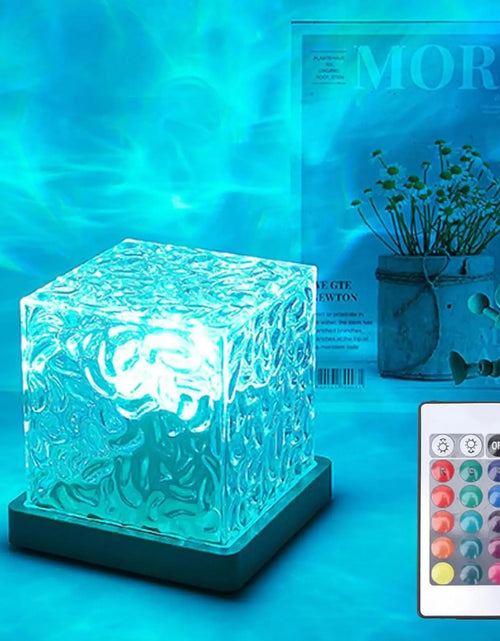 Load image into Gallery viewer, Ocean Wave Projector Light 16 Colors Midnight Aura Aurora Glow Lamp Home Office Bar Restaurant Underwater Projector Night Light
