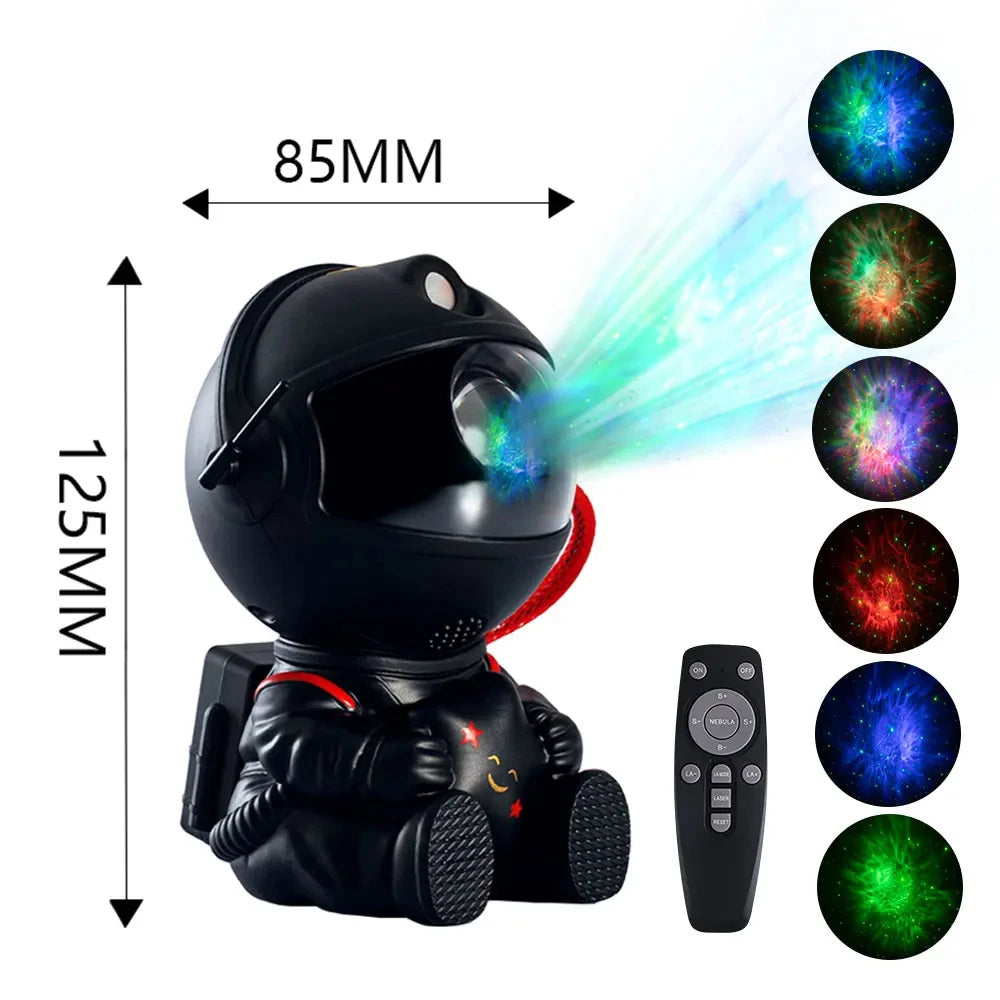 Star Projector Galaxy Light Multiple Nebula Modes Space Astronaut Projector with Remote Control Galaxy Projector for Bedroom Kid