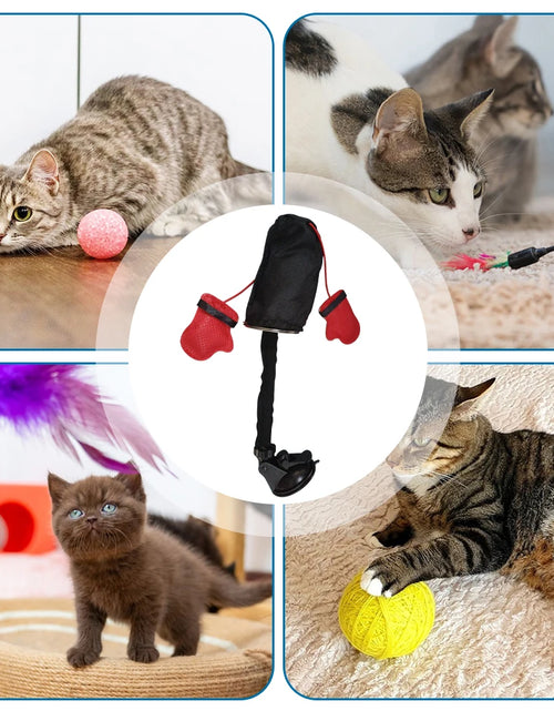 Load image into Gallery viewer, Innovative Cat Toys With Boxing Gloves Interactive Kittens Toys For Cat Kittens Training for Kitten Pet Cat Supplies
