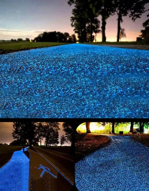 Load image into Gallery viewer, 1000-4000Pcs Luminous Sand Glow in The Dark Pebbles Stone Home Garden Yard Outdoor Path Lawn Decoration Fish Tank Aquarium Deco
